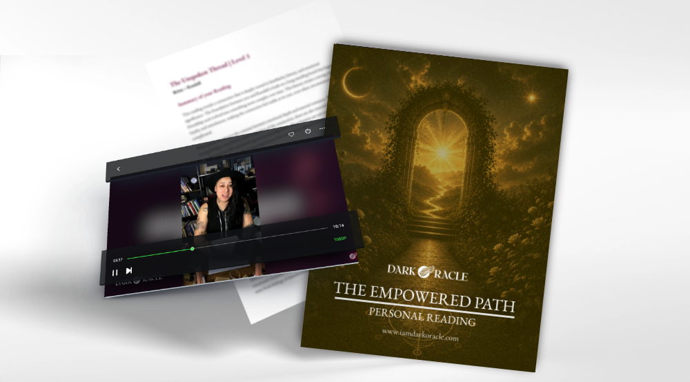 The Unspoken Thread - Oracle Reading by Dark Oracle - Tori Shadows