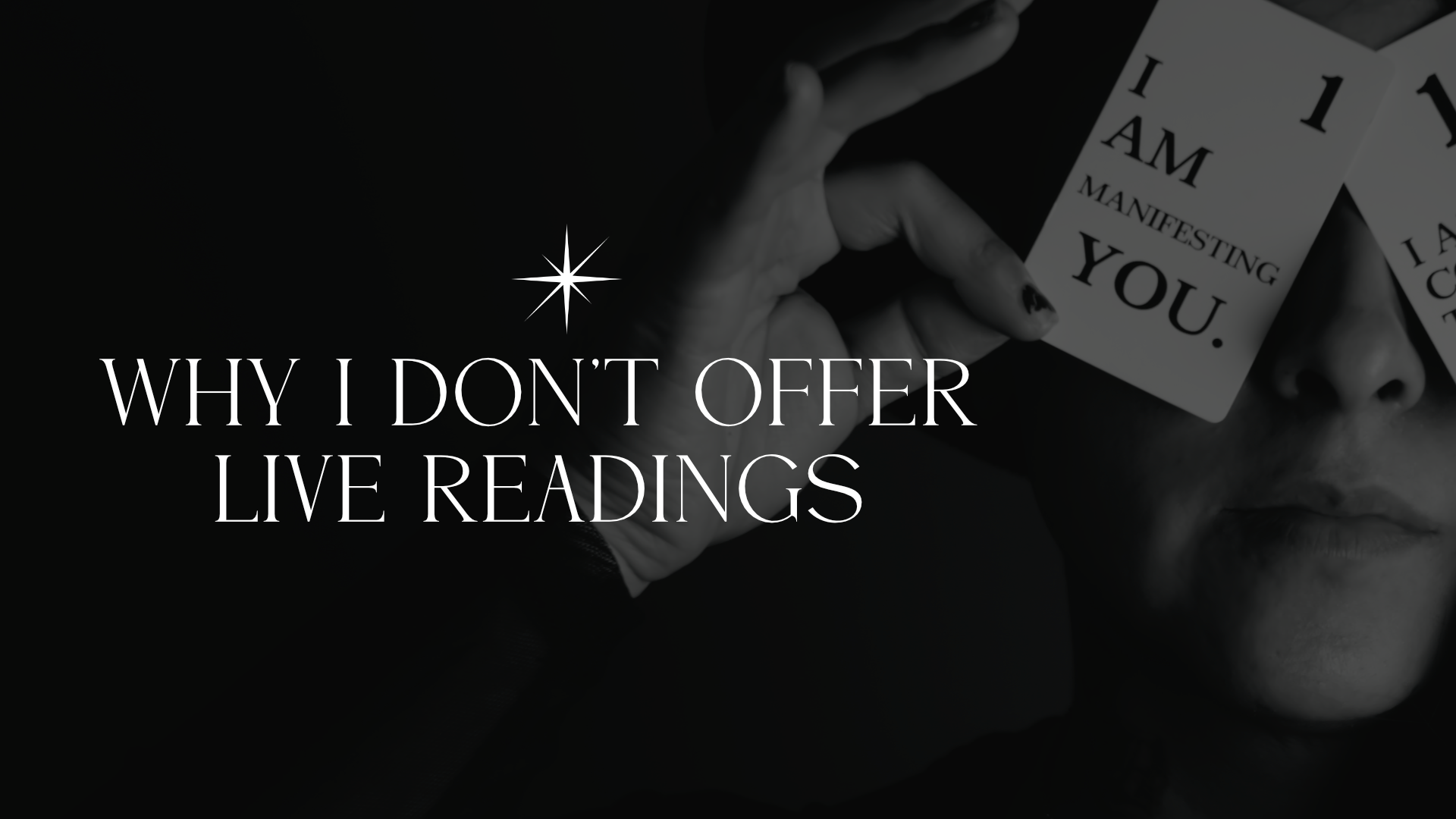Why I dont Offer Live Readings - Tarot Reader - Tarot Readings - Dark Oracel - Tori Shadows